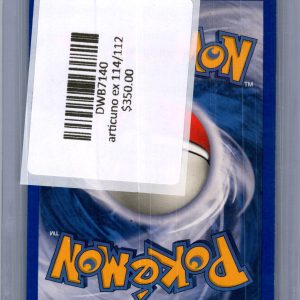Articuno ex 114/112, Vintage Singles Pokemon card - alternate view