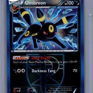 Umbreon 64/116 Reverse Holo, Plasma Freeze Pokemon card