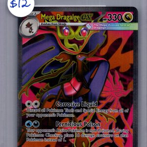 Mega Dragalge EX 104/086, Chaos Rising Pokemon card