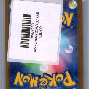 Iron Crown EX 214/187 SAR, Japanese Singles Pokemon card - alternate view