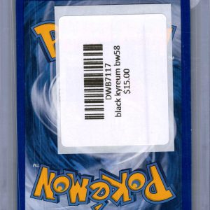 Black Kyurem BW58, PROMO Pokemon card - alternate view