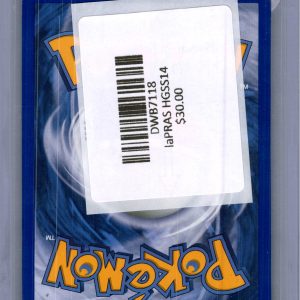 Lapras HGSS14, PROMO Pokemon card - alternate view