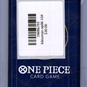 Kikunojo OP06-104 R, OP06 One Piece trading card - alternate view