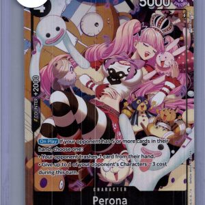 Perona OP-06-093 SR Alt Art, OP06 One Piece trading card