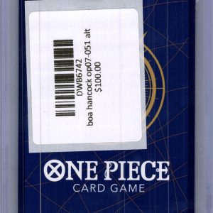 Boa Hancock OP07-051 SR Alt Art, OP07 One Piece trading card - alternate view