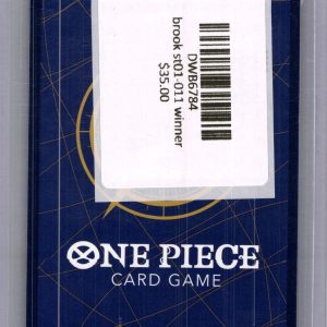 Brook ST01-011 C WINNER, ST01 One Piece trading card - alternate view