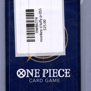 Monkey.D.Luffy P-055, P One Piece trading card - alternate view
