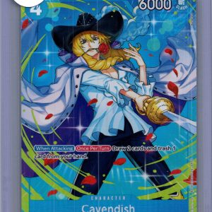 Cavendish OP10-045 R Alt Art, OP10 One Piece trading card