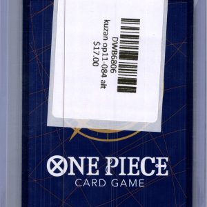 Kuzan OP11-084 R Alt Art, OP11 One Piece trading card - alternate view