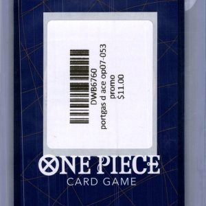 Portgas.D.Ace OP07-053 R, OP07 One Piece trading card - alternate view
