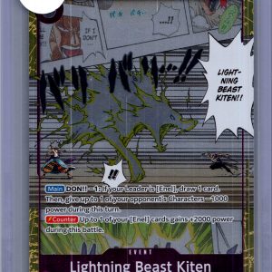 Lightning Beast Kiten OP15-076 UC, OP15 One Piece trading card