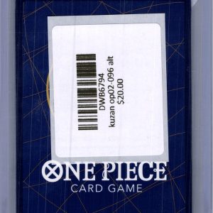 Kuzan OP02-096 SR Alt Art, OP02 One Piece trading card - alternate view