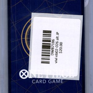 Nefeltari Vivi EB02-026 SR Alt Art, Japanese Singles One Piece trading card - alternate view