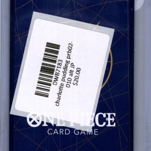 Charlotte Pudding PRB02-010 SR Alt Art, Japanese One Piece One Piece trading card - alternate view