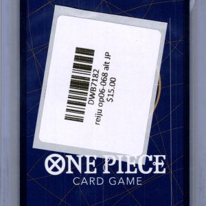 Vinsmoke Reju OP06-068 C Alt Art, Japanese One Piece One Piece trading card - alternate view