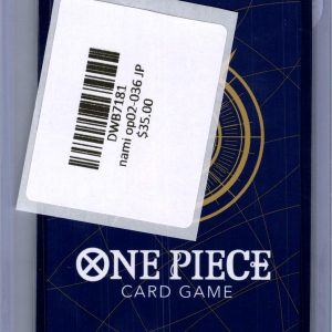 Nami OP02-036 SR, Japanese One Piece One Piece trading card - alternate view
