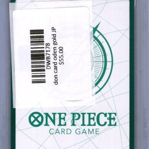 Don Card Oden Gold, Japanese One Piece One Piece trading card - alternate view