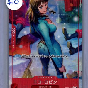 Nico Robin OP05-010 UC Alt Art, Japanese One Piece One Piece trading card
