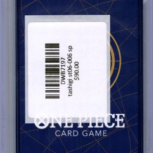 Tashigi SP ST06-006 C, Japanese One Piece One Piece trading card - alternate view