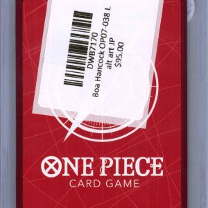 Boa Hancock OP07-038 L Alt Art, Japanese One Piece One Piece trading card - alternate view