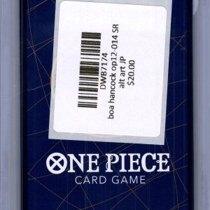 Boa Hancock OP12-014 SR Alt Art, Japanese One Piece One Piece trading card - alternate view