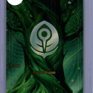Calm Rune R02a, Riftbound Spiritforged Riftbound trading card