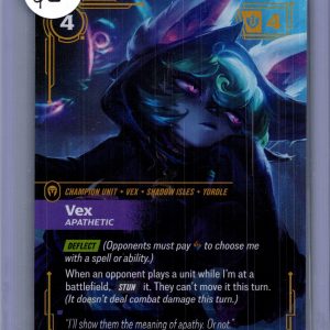 Vex Apathetic 150/219, Riftbound Unleashed Riftbound trading card