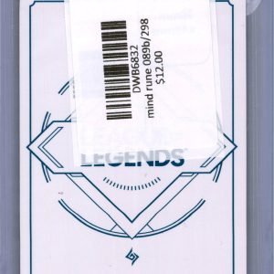 Mind rune 089b/298 Promo, Riftbound Origins Riftbound trading card - alternate view