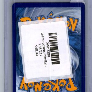 Team Rocket's Mimikyu 238/217, Ascended Heroes Pokemon card - alternate view