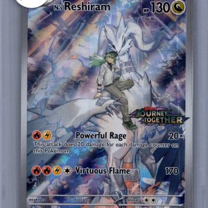 N's Reshiram 167/159 Journey Together Stamped, PROMO Pokemon card