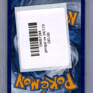 Gengar EX 34/119, Phantom Forces Pokemon card - alternate view
