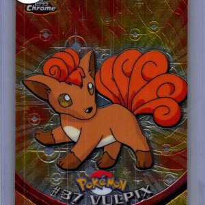 Vulpix #37 Spectra Topps Chrome, Topps Pokemon card