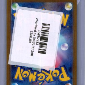 Charizard EX 349/190 SAR, Japanese Singles Pokemon card - alternate view