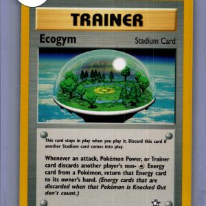 Ecogym 84/111, Vintage Singles Pokemon card