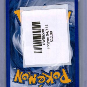Ecogym 84/111, Vintage Singles Pokemon card - alternate view