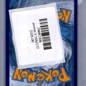 Arceus V 166/172, Brilliant Stars Pokemon card - alternate view