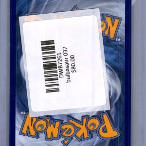 Bulbasaur 037, PROMO Pokemon card - alternate view