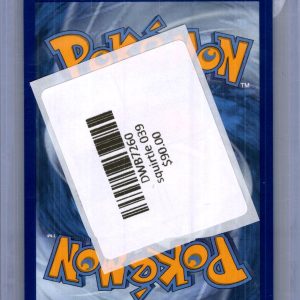 Squirtle 039, PROMO Pokemon card - alternate view