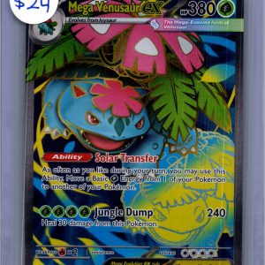 Mega Venusaur EX 155/132, Mega Evolutions Pokemon card