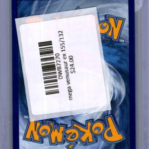 Mega Venusaur EX 155/132, Mega Evolutions Pokemon card - alternate view