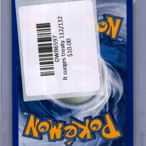 Lt. Surge's Treaty 112/132 -Vintage Singles Pokemon card - alternate view