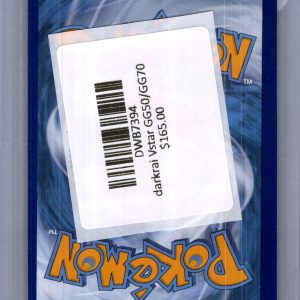 Darkrai VSTAR GG50/GG70, Crown Zenith Pokemon card - alternate view