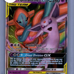 Espeon and Deoxys GX 72/236, Unified Minds Pokemon card