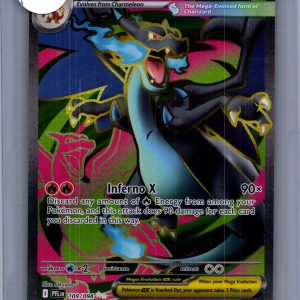 Mega Charizard X EX 109/094, Phantasmal Flames Pokemon card