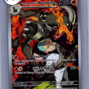team rockets houndoom 191/182 Pokemon card