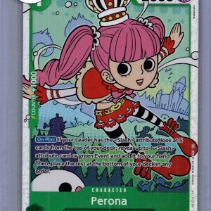 Perona OP12-034 SR, OP12 One Piece trading card