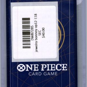 Jewelry Bonney OP12-118 SEC, OP12 One Piece trading card - alternate view