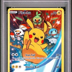 Pikachu SWSH020 PSA 9, Graded Cards Pokemon card