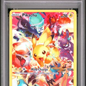 Pikachu 160 PSA 9, Graded Cards Pokemon card