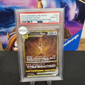 Arceus Vstar 262/172 UR PSA 10, Graded Cards Pokemon card